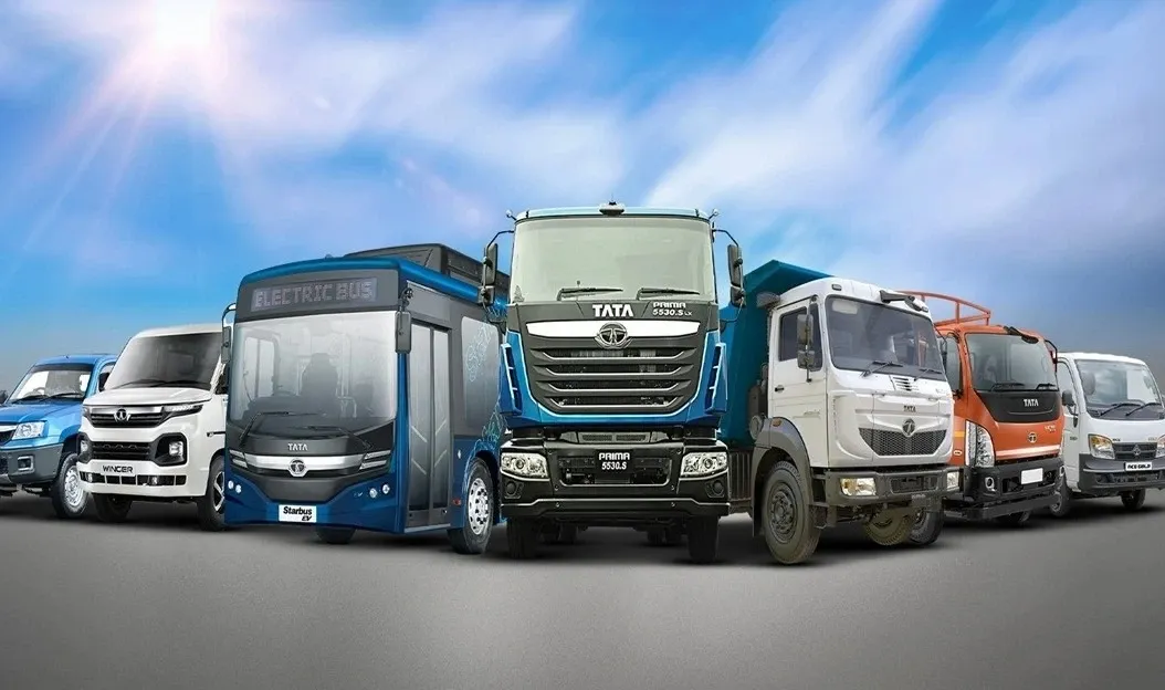 tata motors commercial vehicles share price